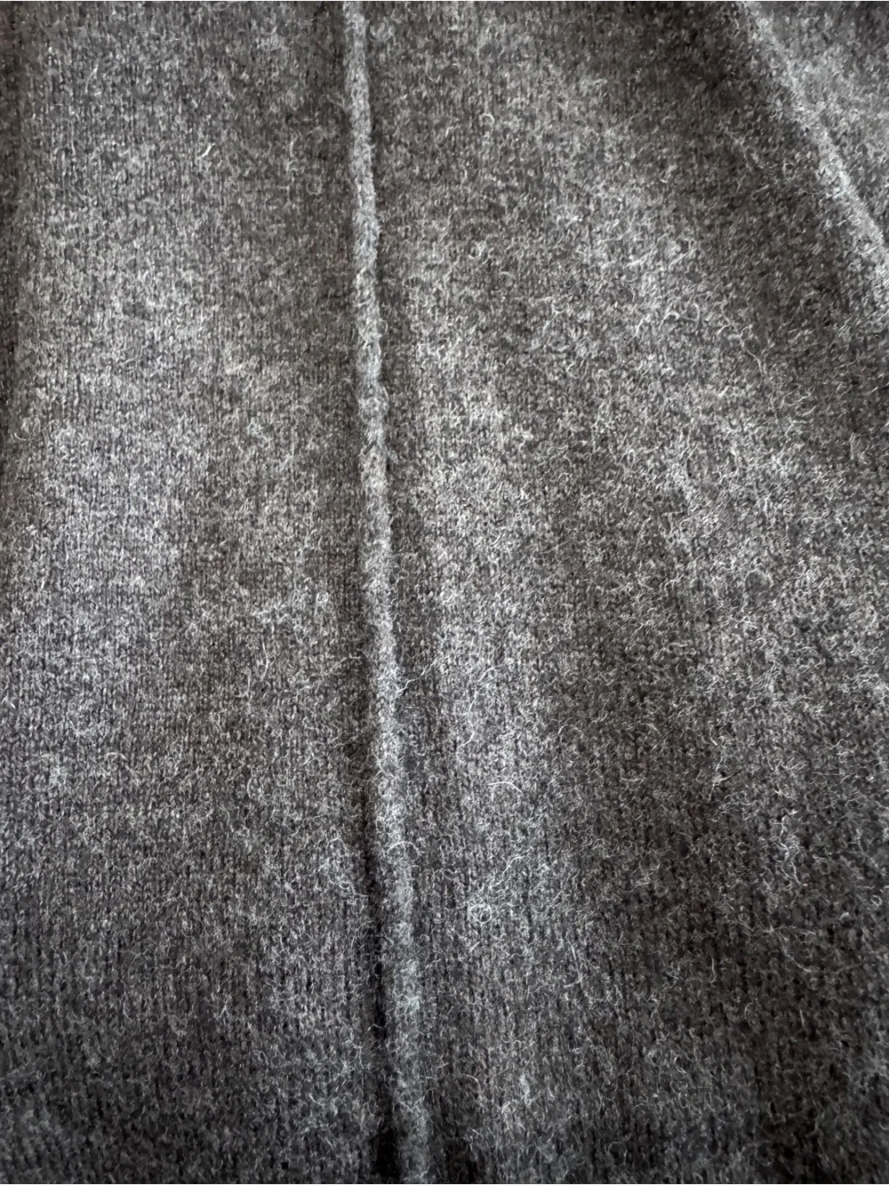 The North Face Men's M Brown Quarter Zip Pullover Sweater W/External Seams